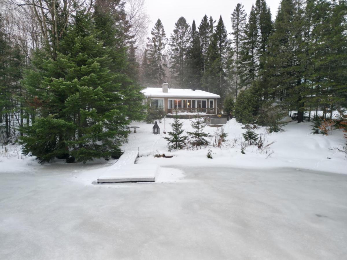 Eko Eau Chalet An Outstanding View That Will Delight You Villa Saint Adolphe D'Howard Exterior photo